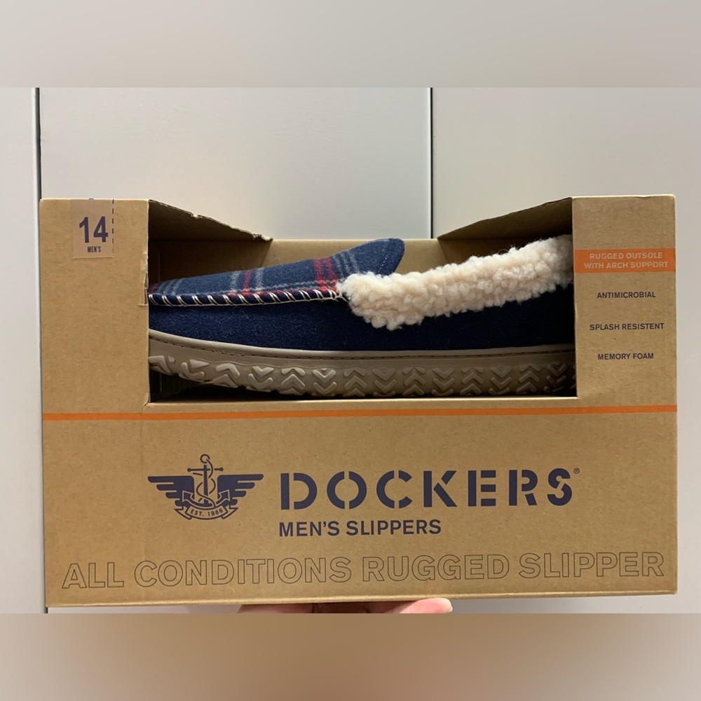 Dockers® Rugged Men's Venetian Moccasin Slippers